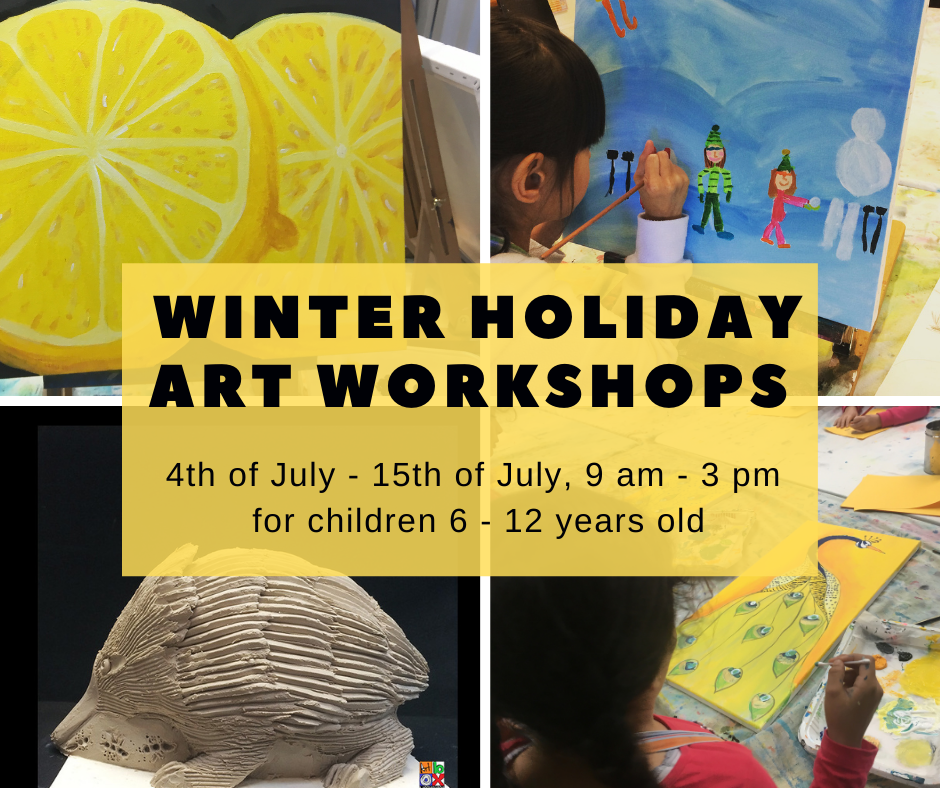 winter workshops art Art box workshops