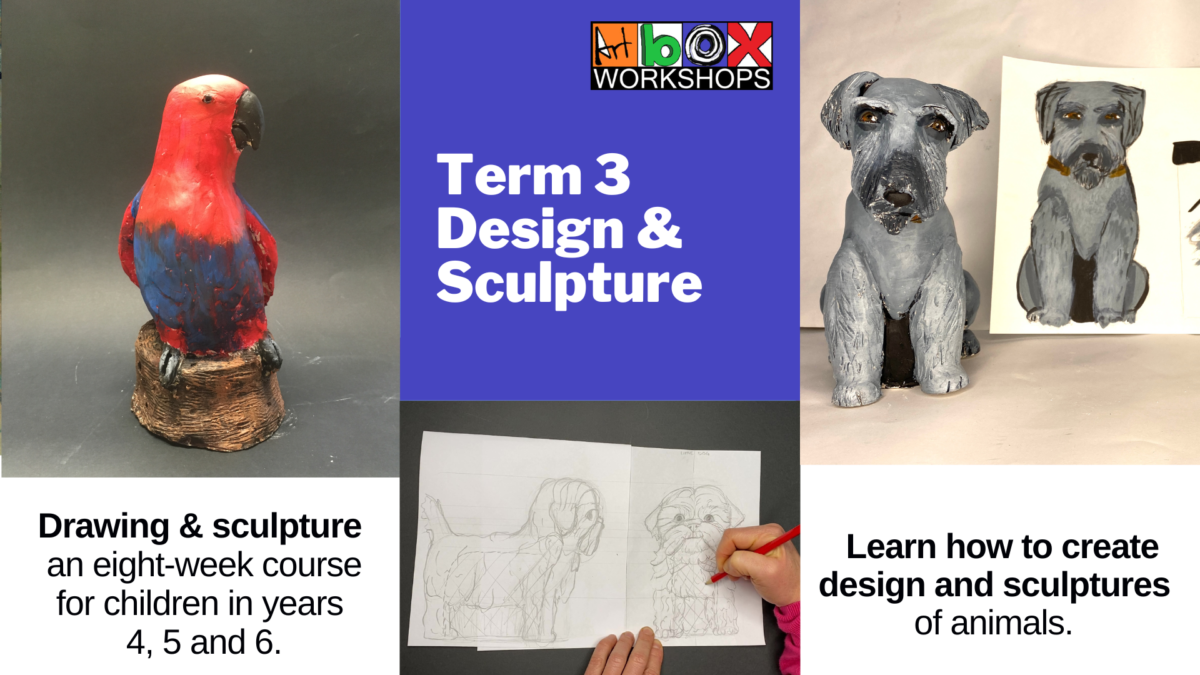 term three sculpture at art box workshops