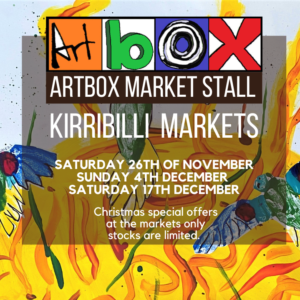Art Box Workshops market stall