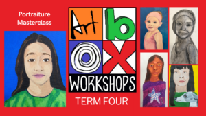 Portrait paintings at Art Box Workshops