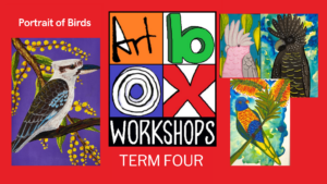 Portrait of Birds at Art Box Workshops