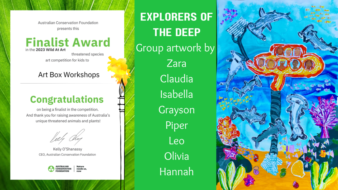 Art Box kids after school and holiday art classes