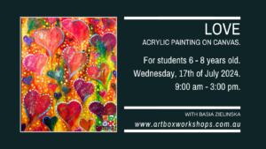 love painting at Art Box Workshops