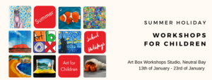 summer workshops at Art Box Workshops