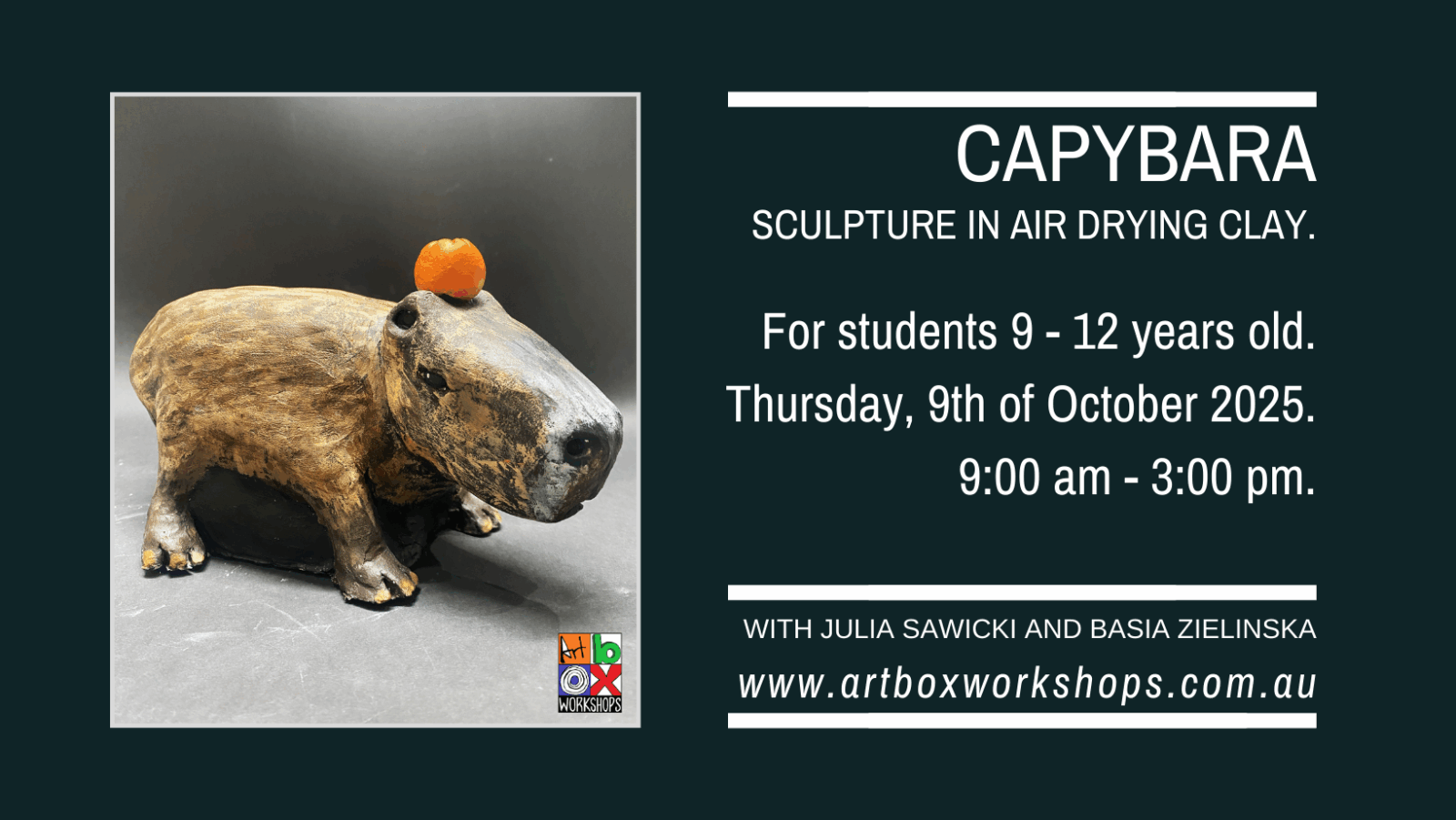 Capybara sculpture