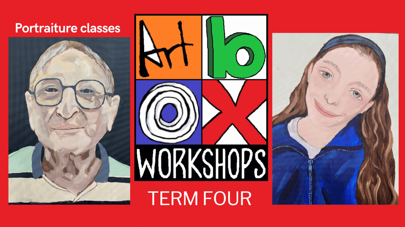 portraiture at Art Box Workshops