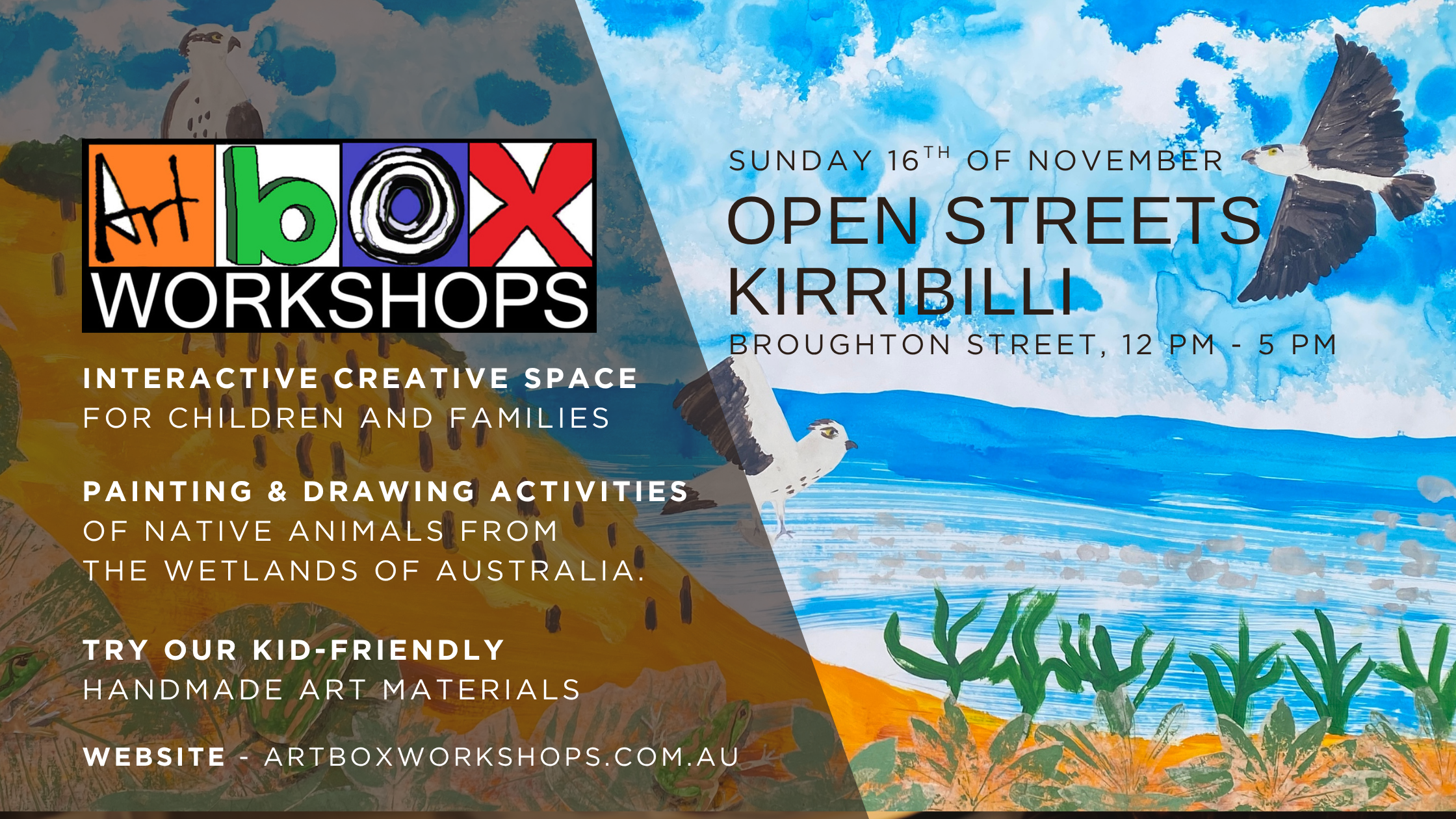 Kirribilli open streets flyer