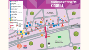 Kirribilli open street map