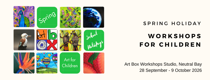 Photos of spring holiday workshops at Art Box Workshops